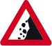 Panneau A19 Chutes de pierres
