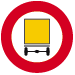 Panneau C24a Interdit transport certaines marchandises dangereuses